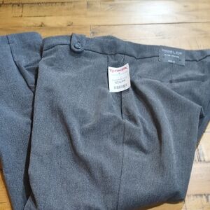 Rachel Zoe Charcoal Hi-Rise Slim Leg Pants